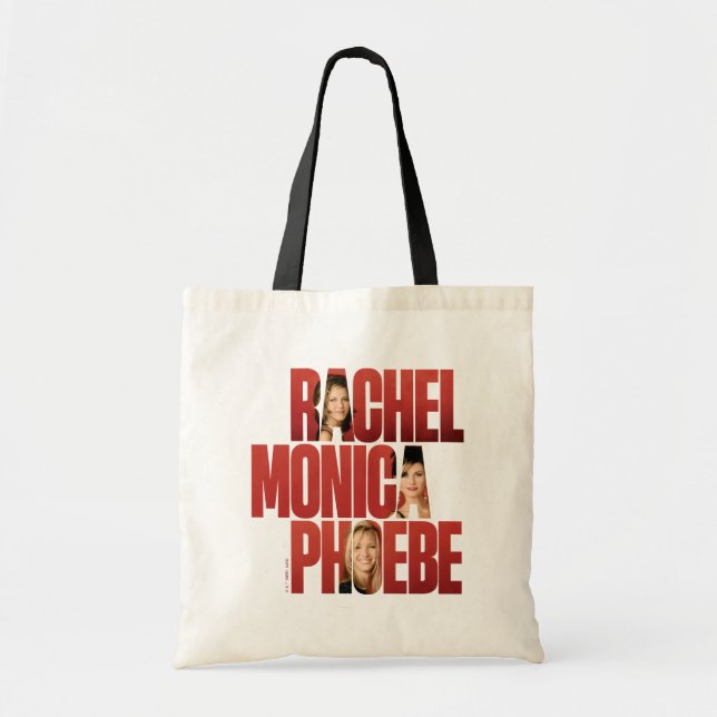 Bolsa Tote AMIGOS™ | Rachel, Monica e Phoebe (Frente)