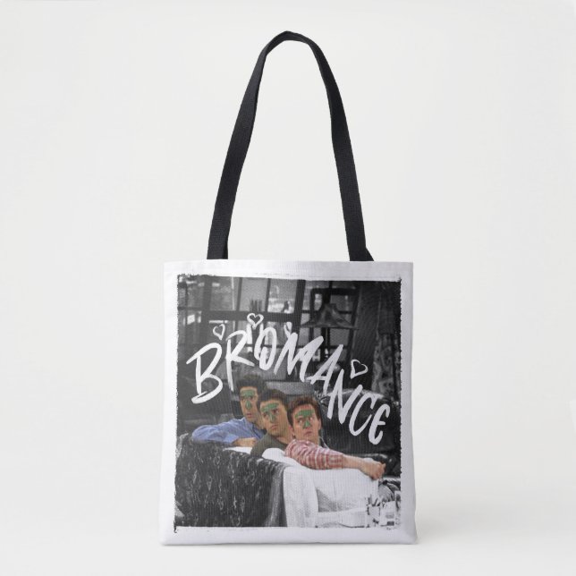 Bolsa Tote AMIGOS™ | Ross, Joey e Chandler Bromance (Frente)