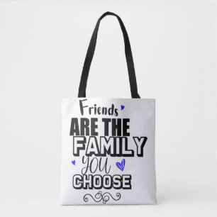 Bolsa Tote Amigos São A Família Que Você Escolhe