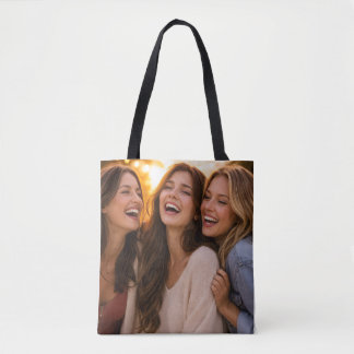 Bolsa Tote Amigos Ursinhos de Pelúcia Fofos