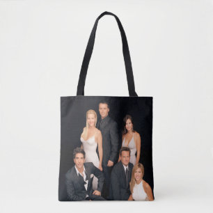 Bolsa Tote AMIGOS™ Visto Formal Preto e Branco