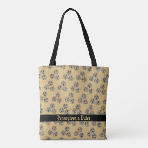 Bolsa Tote Amish Hex Sinal