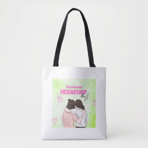Bolsa Tote Amizade para Sempre – Leve Seus Laços Consigo