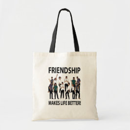 Bolsa Tote Amizade Torna a Vida Melhor Amizade