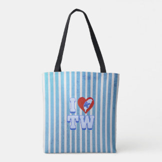 Bolsa Tote Amo chinelos taiwaneses