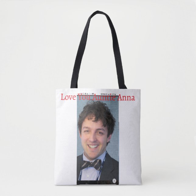 Bolsa Tote Amo Você Tia Anna (Frente)