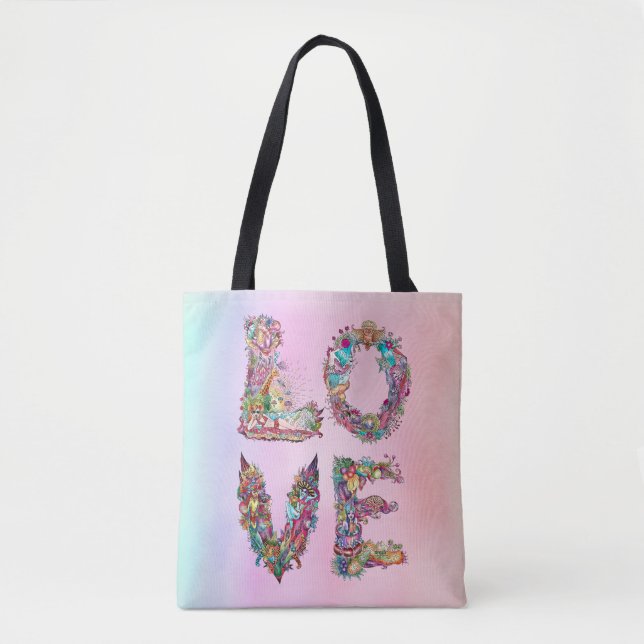 BOLSA TOTE AMOR (Frente)