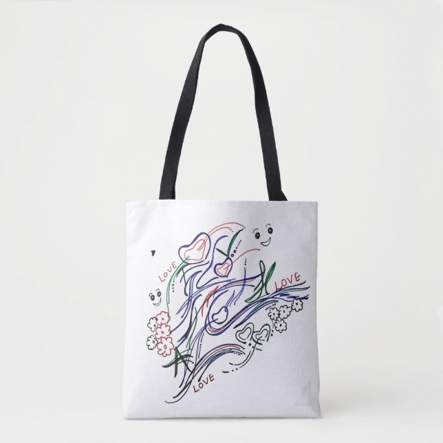 Bolsa Tote amor (Frente)
