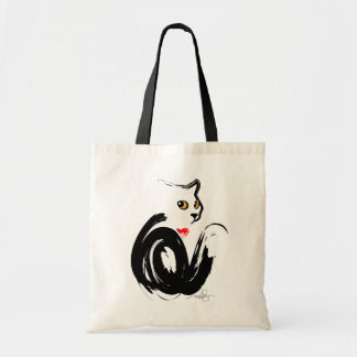 Bolsa Tote Amor a Gato Negro