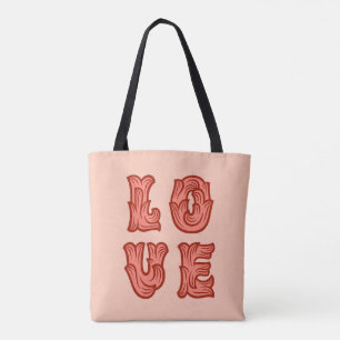 Bolsa Tote Amor a Rosa