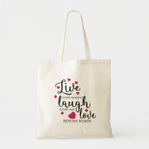 Bolsa Tote Amor ao vivo