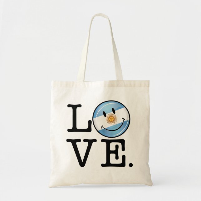 Bolsa Tote Amor Argentina (Frente)