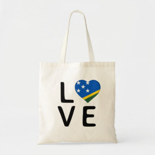 Bolsa Tote Amor - Bandeira das Ilhas Salomão