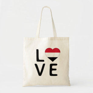 Bolsa Tote Amor - Bandeira do Iêmen