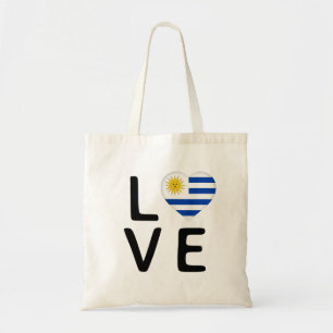 Bolsa Tote Amor - Bandeira do Uruguai
