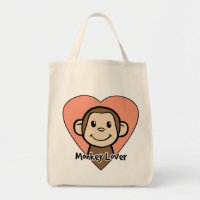 Amor bonito do macaco do sorriso do clipart dos