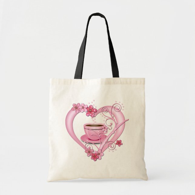 Bolsa Tote Amor Café (Frente)