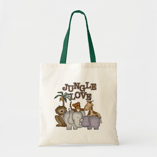 Bolsa Tote Amor da selva (Frente)