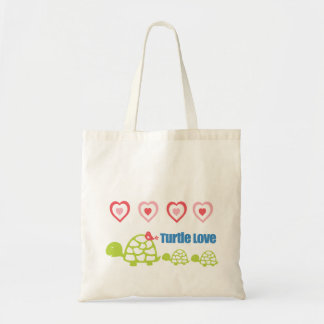 Bolsa Tote Amor da tartaruga