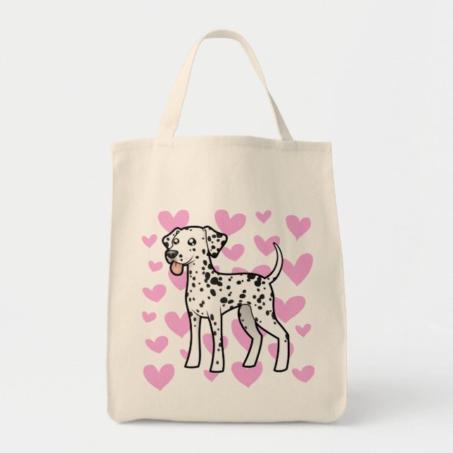 Bolsa Tote Amor Dalmata (Frente)