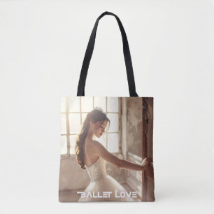 BOLSA TOTE AMOR DE BALÉ - BALÉ & DANÇA