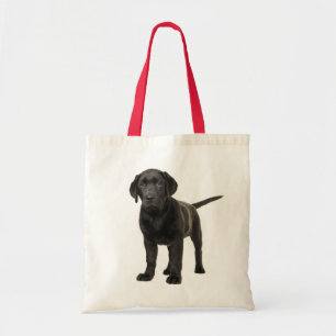 Bolsa Tote Amor de Cão Negro Labrador