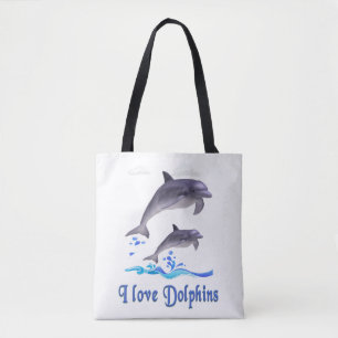 Bolsa Tote Amor de Golfinho