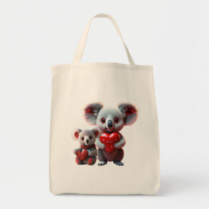 Bolsa Tote Amor de Koala: Um Laço da Natureza
