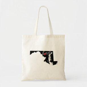 Bolsa Tote Amor de Maryland! Presentes para amantes da DM