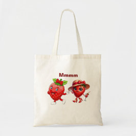 Bolsa Tote Amor de morango