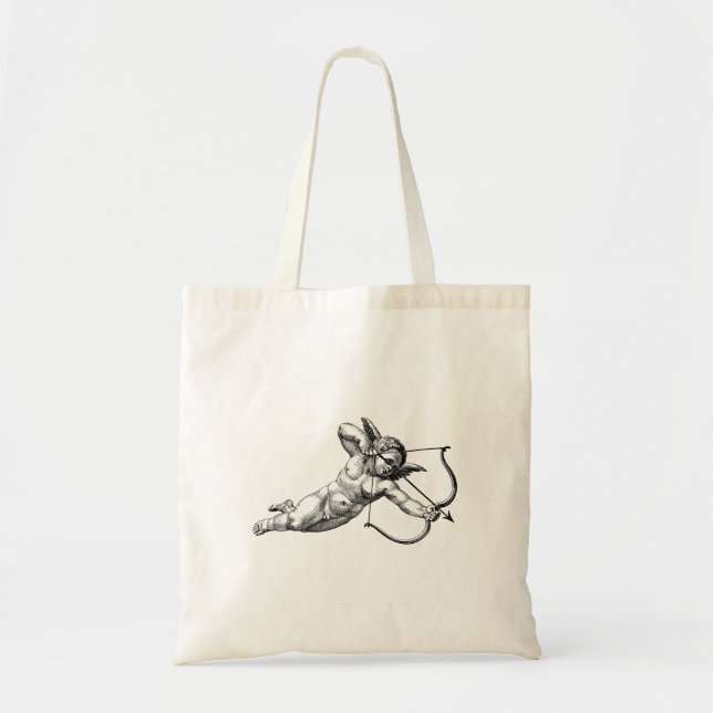 Bolsa Tote Amor de Querubim Antigo (Frente)