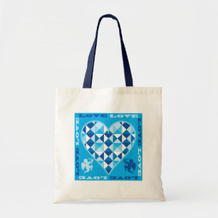 Bolsa Tote Amor (Diamante Azul)