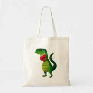 Bolsa Tote Amor do dinossauro de RAWR