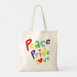 Bolsa Tote Amor do Orgulho da Paz