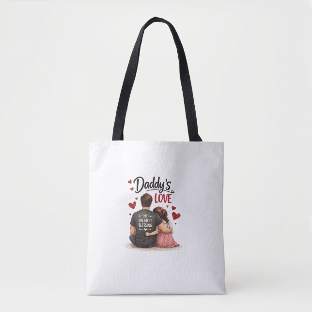 Bolsa Tote amor do papai (Frente)