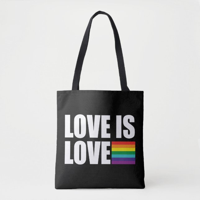 Bolsa Tote Amor é Amor (Frente)