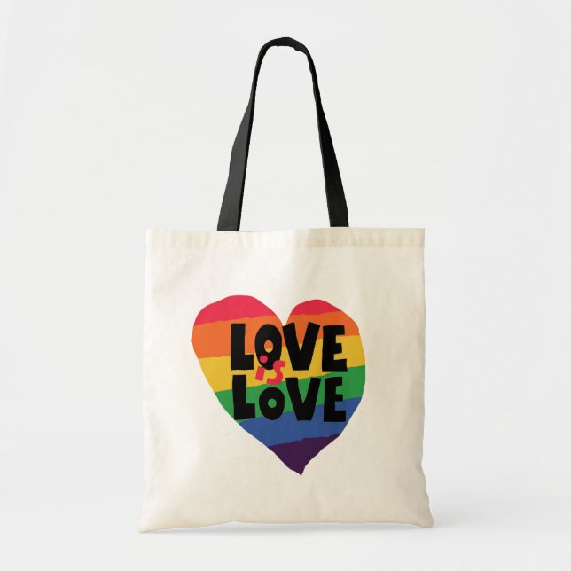 Bolsa Tote Amor é Amor (Frente)
