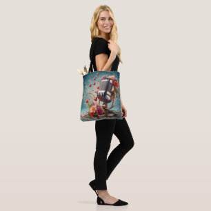 Bolsa Tote Amor e Música - Cheio de Microfone Fashiated