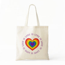 Amor é Orgulho LGBTQ Orgulho Rainbow Coração