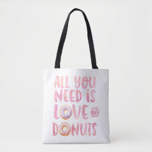 Bolsa Tote Amor e Rosquinhas