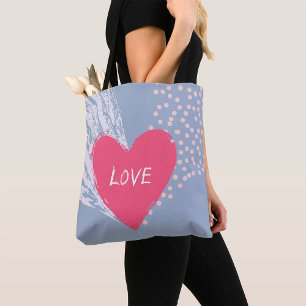 Bolsa Tote Amor Em Um Coração