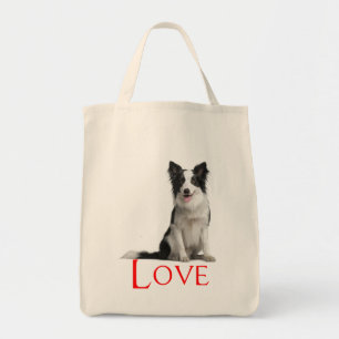 Bolsa Tote Amor Fronteira Cachorro Cachorro Cachorro Saco