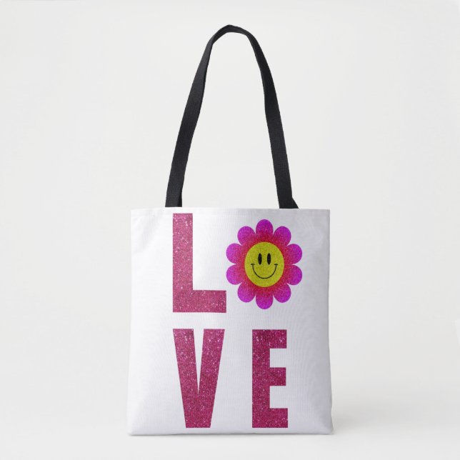 Bolsa Tote Amor Girassol (Frente)