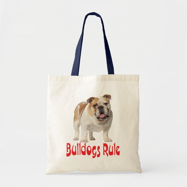 Bolsa Tote Amor Inglês Cachorro Cachorro Cachorro (Frente)