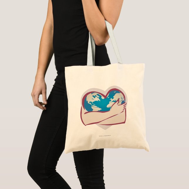 Bolsa Tote Amor Mãe Terra (Frente (produto))
