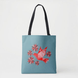 BOLSA TOTE AMOR MULHERES ARTÍSTICAS DO PÁSSARO, NAMORADA