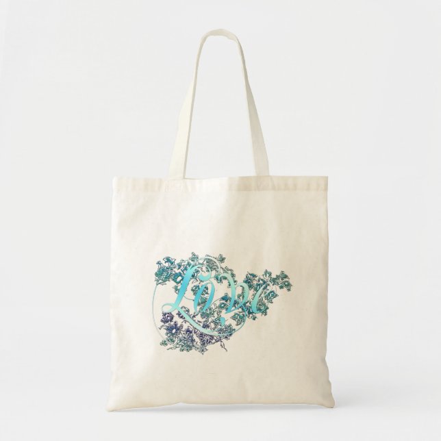 Bolsa Tote Amor nas Flores (Frente)