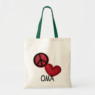 Bolsa Tote Amor Oma da paz