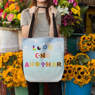 Bolsa Tote Amor outra uma sacola