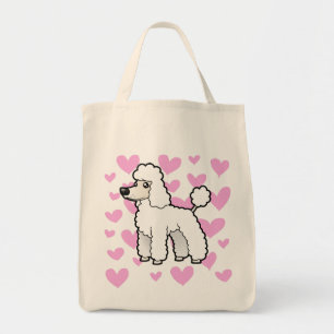 Bolsa Tote Amor padrão/da miniatura/brinquedo caniche